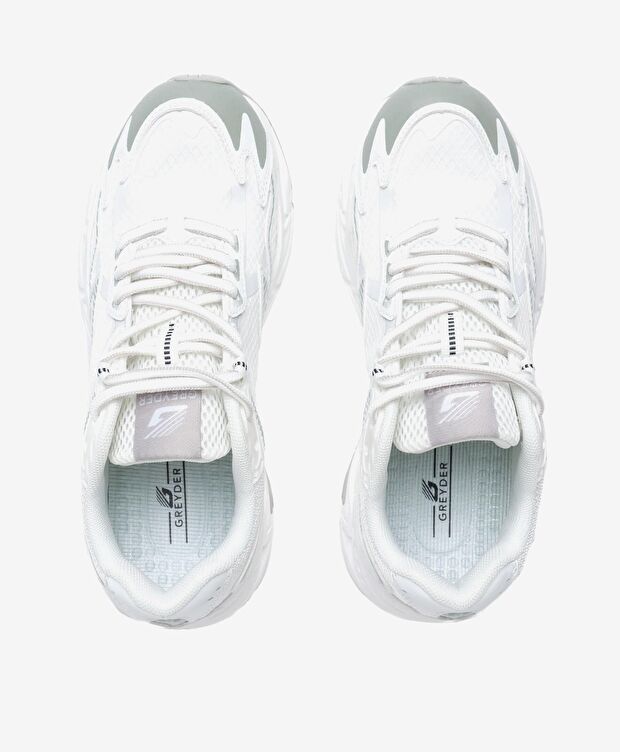 Beyaz Spor Ayakkabı - 5