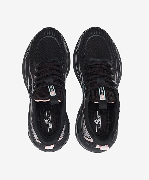 Kadın Siyah Spor Ayakkabı - 5