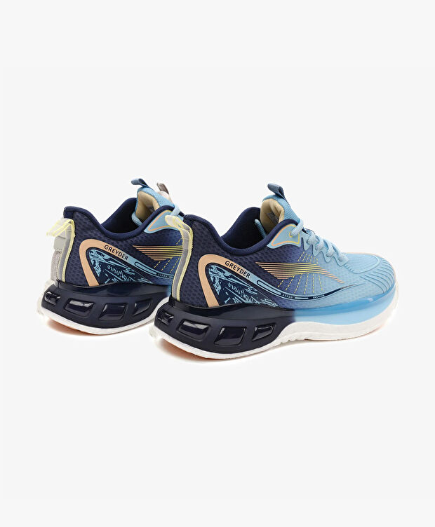 Kadın Mavi Lacivert Spor Ayakkabı - 4