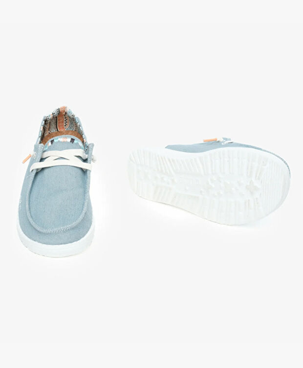Heydude Kadın Açık Mavi Sneaker Ayakkabı - 6