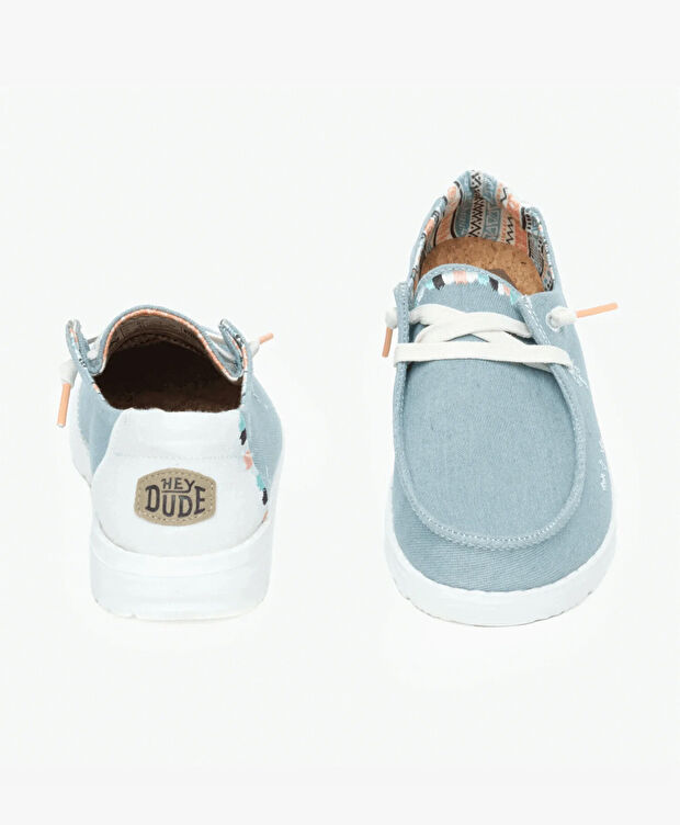 Heydude Kadın Açık Mavi Sneaker Ayakkabı - 7