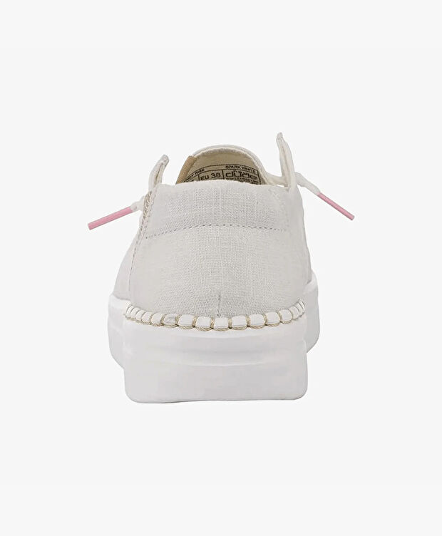 Heydude Kadın Beyaz Sneaker Ayakkabı - 3