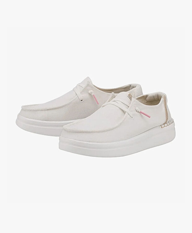 Heydude Kadın Beyaz Sneaker Ayakkabı - 7