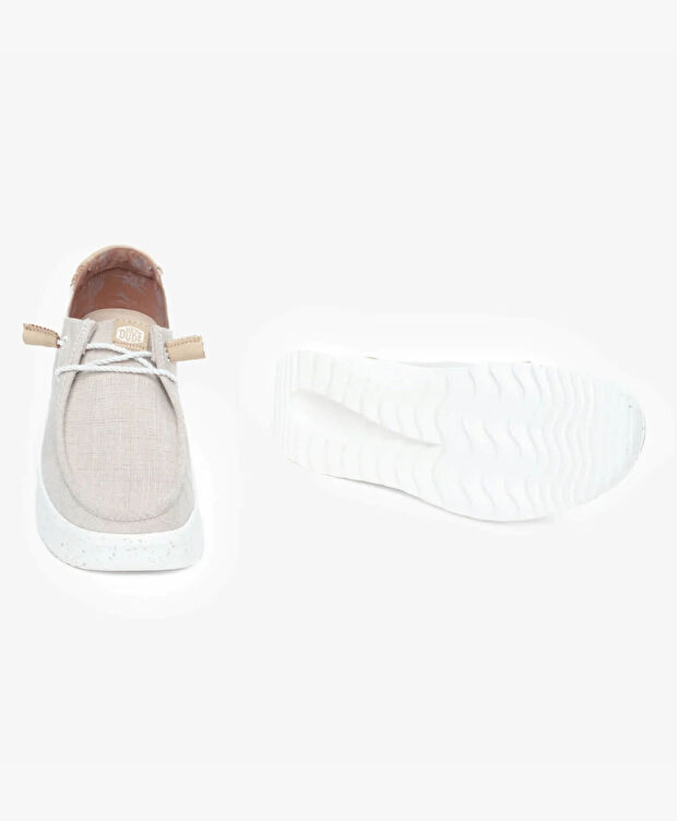 Heydude Kadın Bej Sneaker Ayakkabı - 6