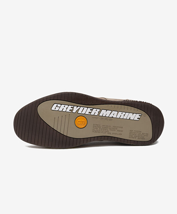 Erkek Vizon Hakiki Deri Marine Ayakkabı - 6