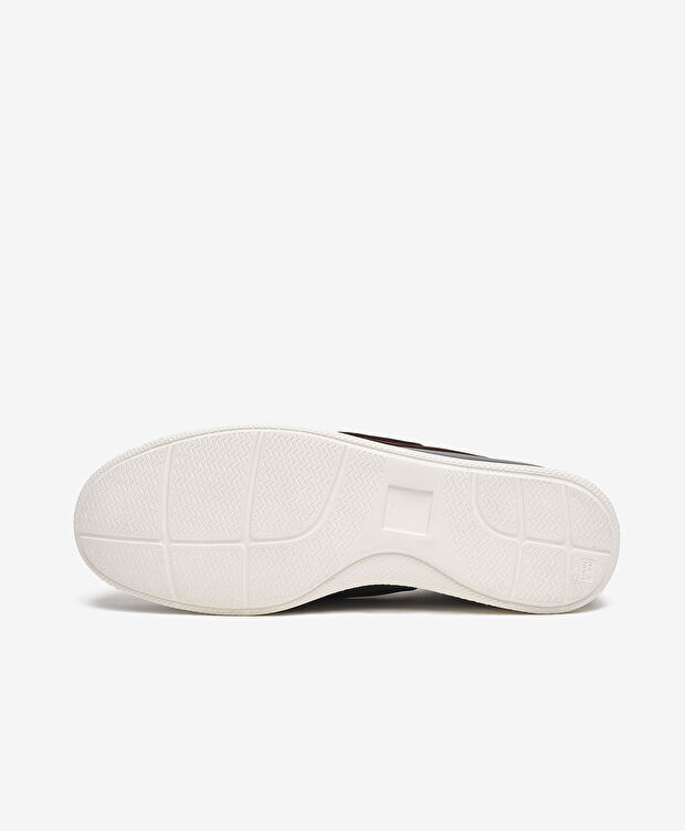 Erkek Lacivert Hakiki Deri Marine Ayakkabı - 6