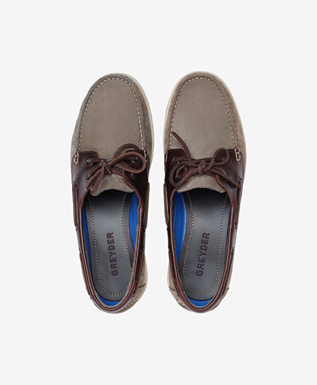 Erkek Vizon Hakiki Deri Marine Ayakkabı - 5