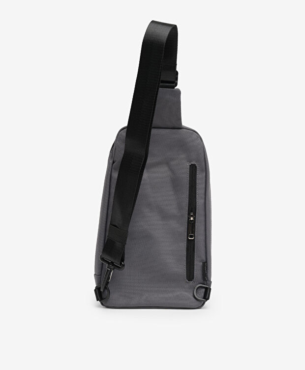 Erkek Gri Çapraz Çanta - 3