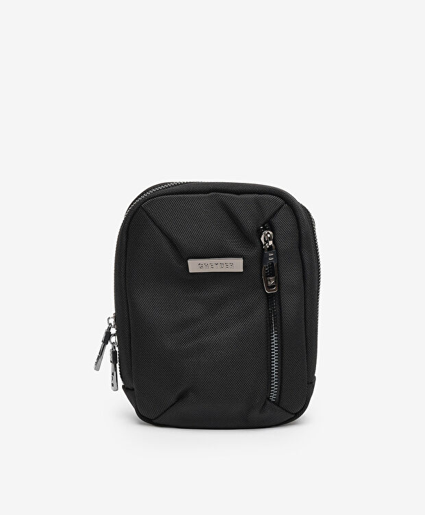 Erkek Siyah Çapraz Çanta - 1