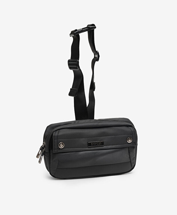 Erkek Siyah Çapraz Çanta - 2