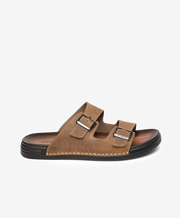 Erkek Kum Hakiki Deri Terlik - 1