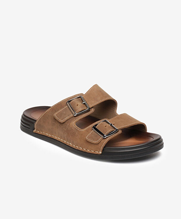 Erkek Kum Hakiki Deri Terlik - 2