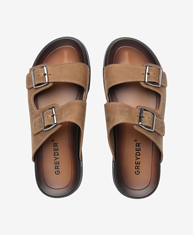 Erkek Kum Hakiki Deri Terlik - 5