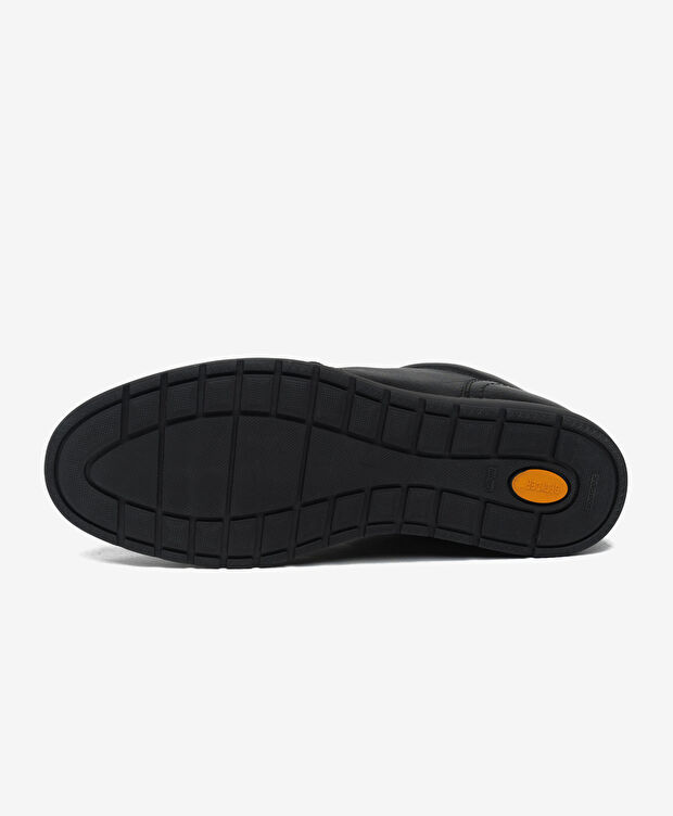 Erkek Siyah Hakiki Deri Comfort Ayakkabı - 6