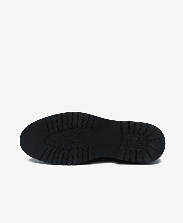 Erkek Siyah Hakiki Deri Klasik Ayakkabı - 6