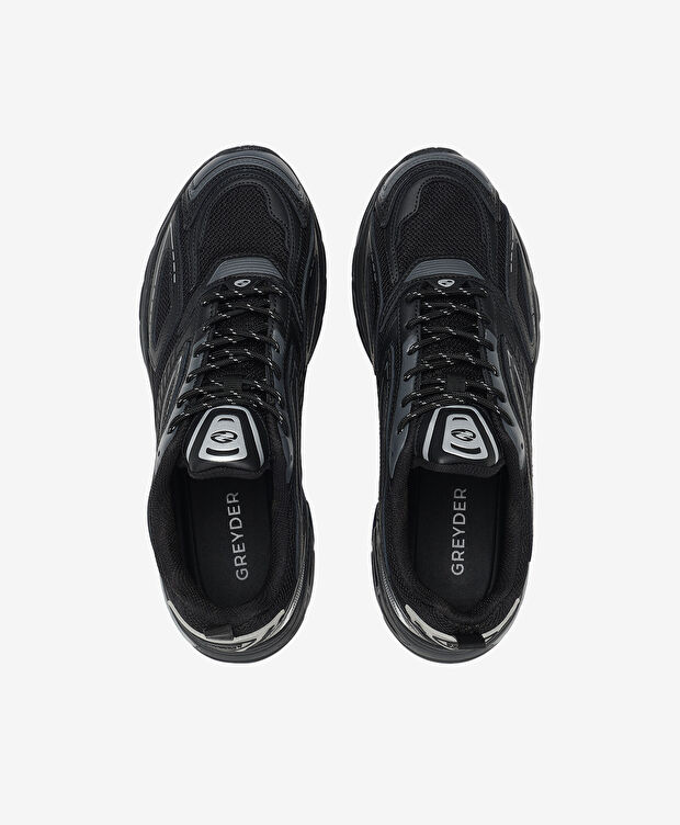 Erkek Siyah Günlük Spor Ayakkabı - 5