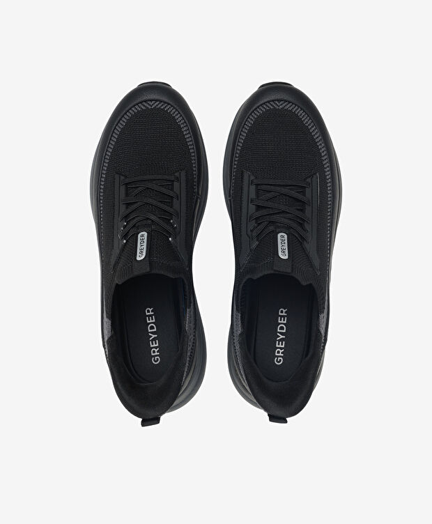 Erkek Siyah Günlük Spor Ayakkabı - 5