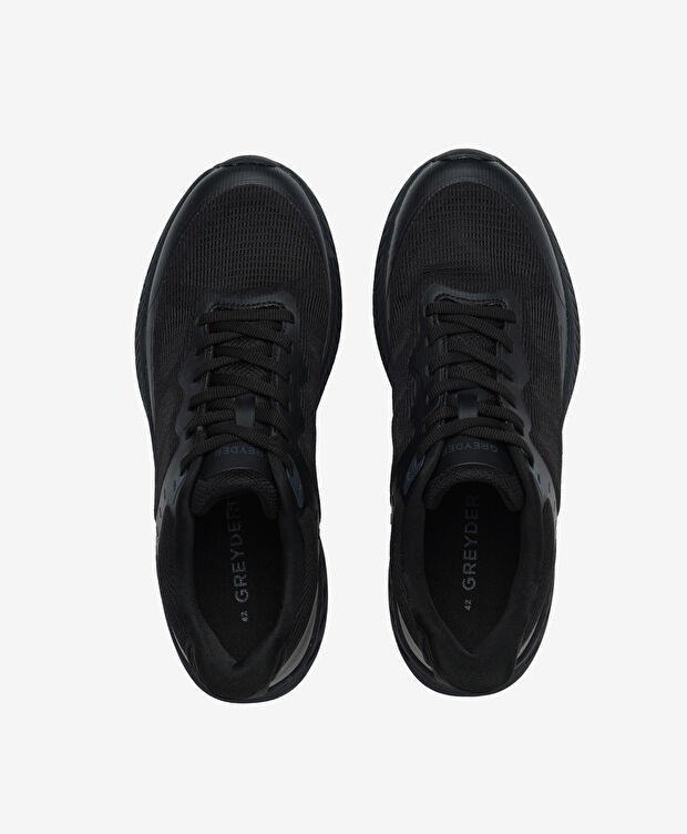 Erkek Siyah Günlük Spor Ayakkabı - 5