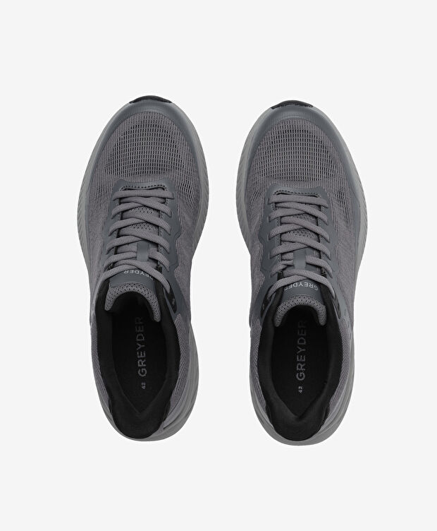 Erkek Gri Günlük Spor Ayakkabı - 5