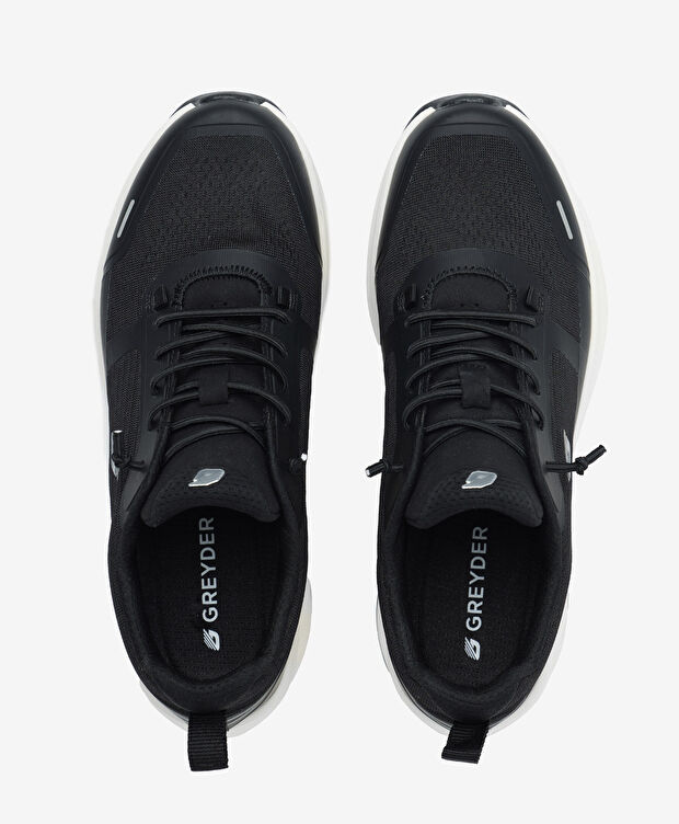 Erkek Siyah Spor Ayakkabı - 5