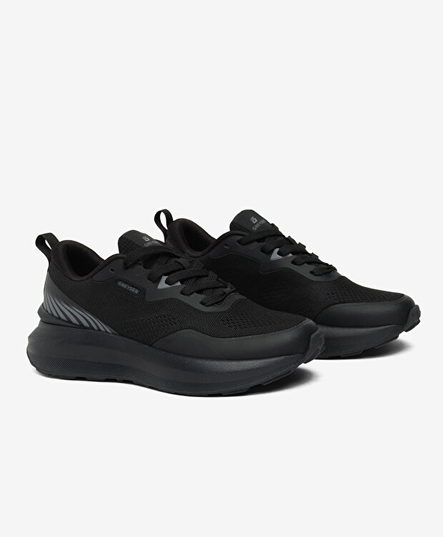 Erkek Siyah Günlük Spor Ayakkabı - 3