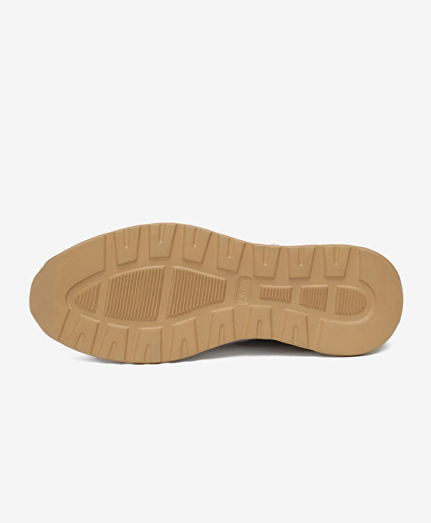 Erkek Beyaz Hakiki Deri Günlük Spor Ayakkabı - 6