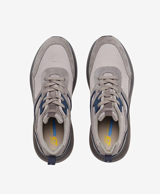 Erkek Gri Günlük Spor Ayakkabı - 5