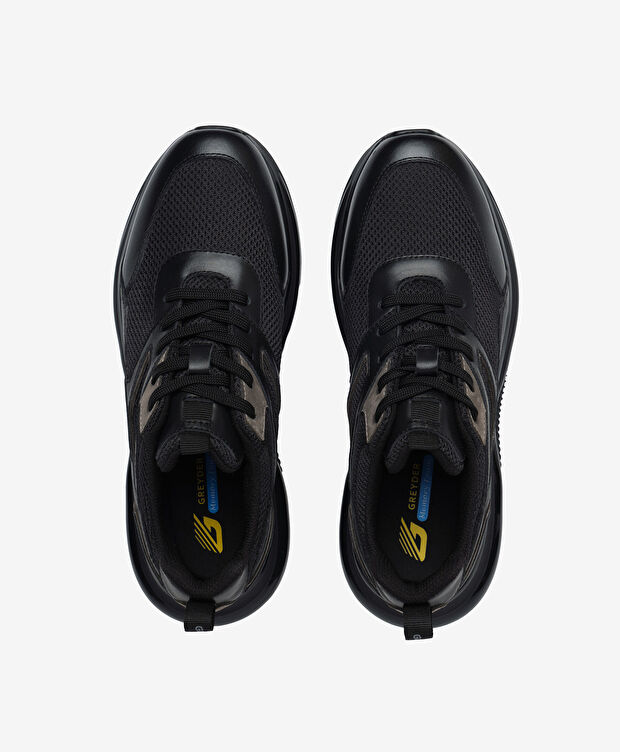 Erkek Siyah Günlük Spor Ayakkabı - 5