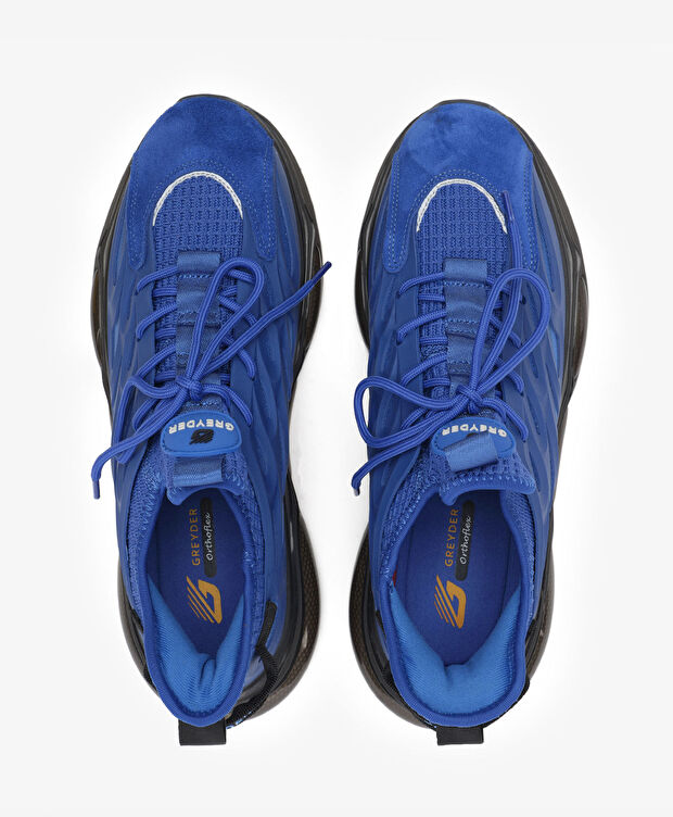 Erkek Saks Siyah Günlük Spor Ayakkabı - 5