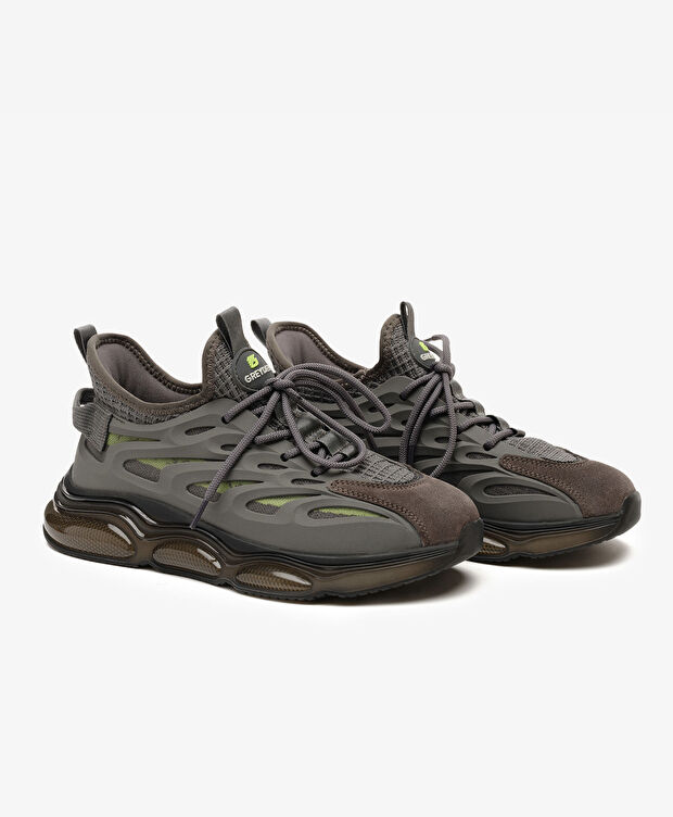 Erkek Yeşil Günlük Spor Ayakkabı - 3