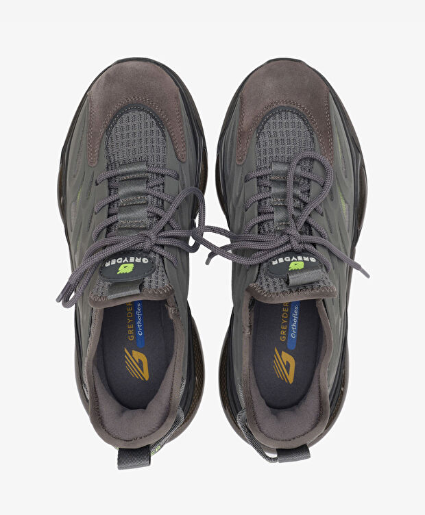 Erkek Yeşil Günlük Spor Ayakkabı - 5