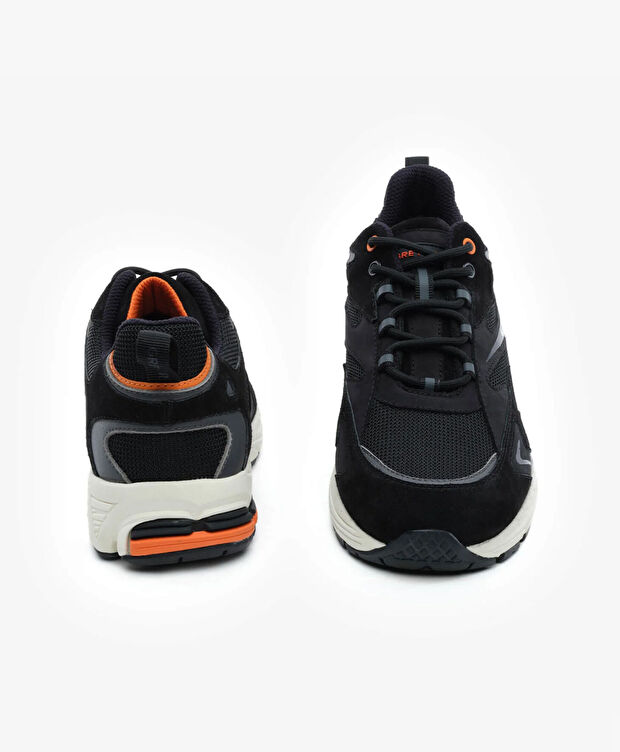 Erkek Siyah Hakiki Deri Günlük Spor Ayakkabı - 7