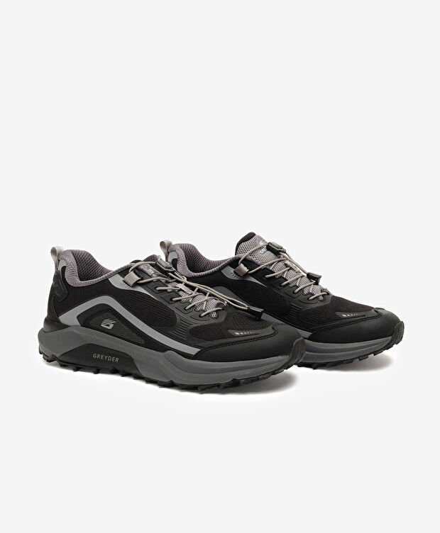 Erkek Siyah Günlük Spor Ayakkabı - 3