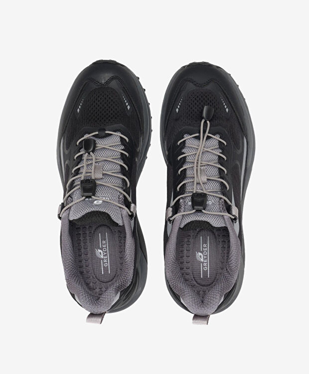 Erkek Siyah Günlük Spor Ayakkabı - 5