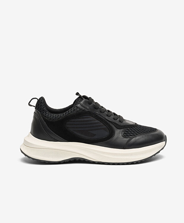 Erkek Siyah Günlük Spor Ayakkabı - 1