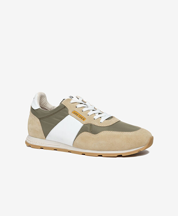 Erkek Bej Süet Spor Ayakkabı - 2