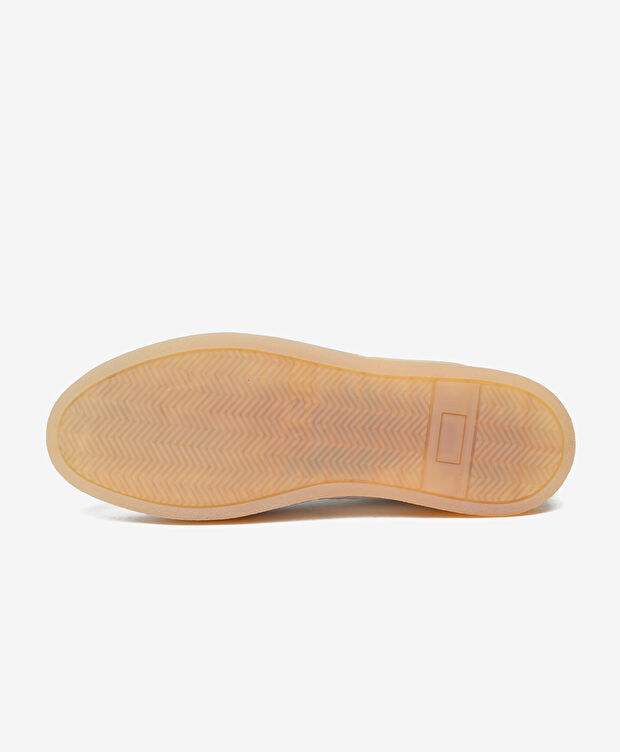 Erkek Beyaz Hakiki Deri Sneaker Ayakkabı - 6