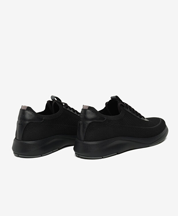 Erkek Siyah Günlük Spor Ayakkabı - 4