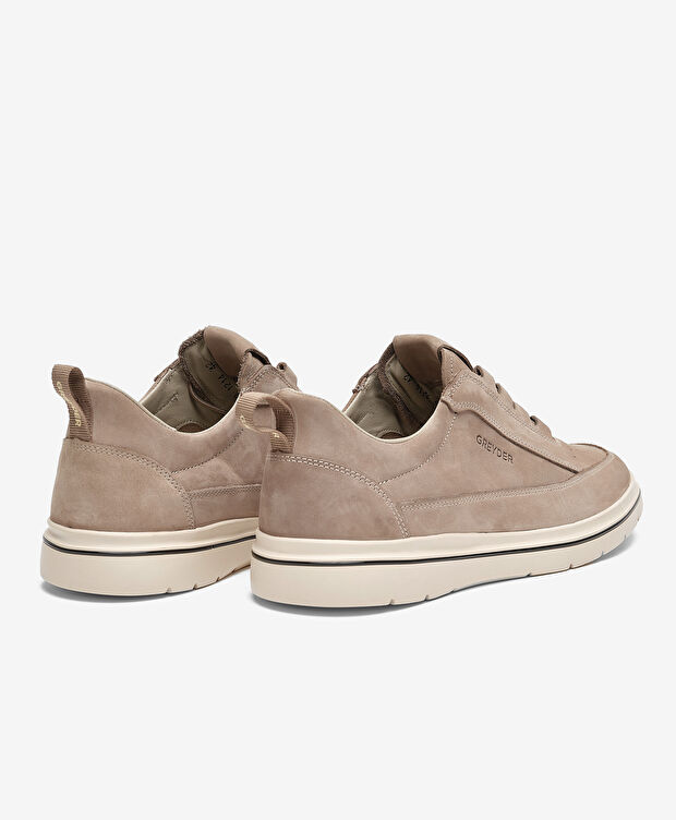 Erkek Vizon Hakiki Deri Casual Ayakkabı - 4