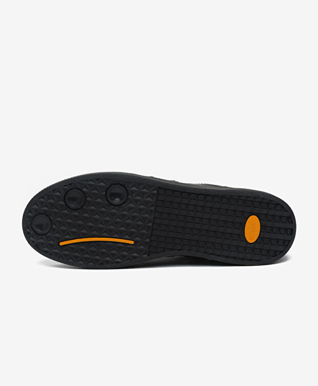 Erkek Siyah Hakiki Deri Casual Ayakkabı - 6