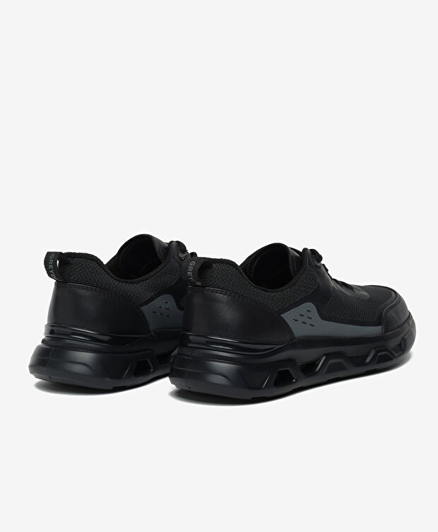 Erkek Siyah Spor Ayakkabı - 4