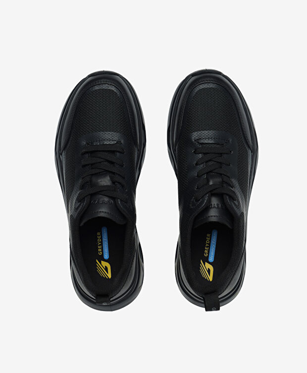 Erkek Siyah Spor Ayakkabı - 5