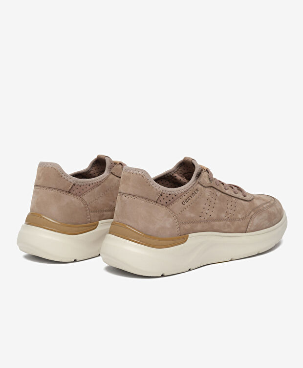 Erkek Vizon Hakiki Deri Casual Ayakkabı - 4