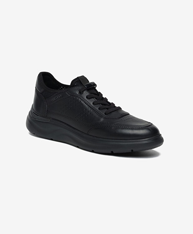 Erkek Siyah Hakiki Deri Casual Ayakkabı - 2