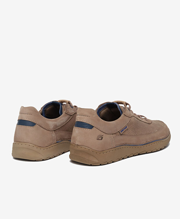 Erkek Vizon Hakiki Deri Casual Ayakkabı - 4