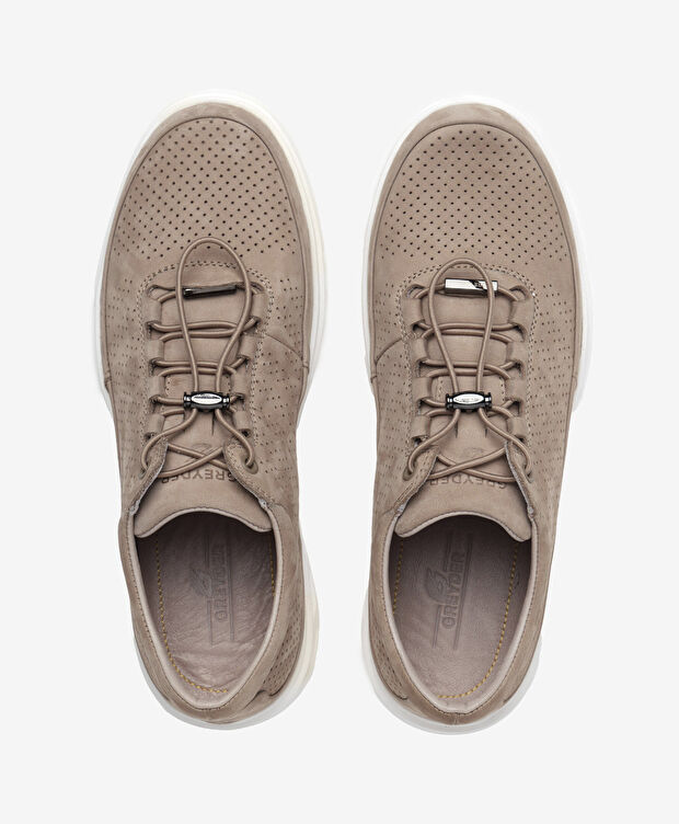 Erkek Vizon Hakiki Deri Comfort Ayakkabı - 5