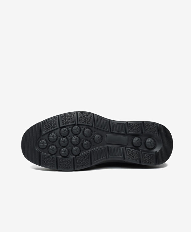 Erkek Siyah Hakiki Deri Comfort Ayakkabı - 6