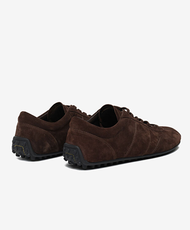 Erkek Kahverengi Hakiki Deri Günlük Spor Ayakkabı - 4