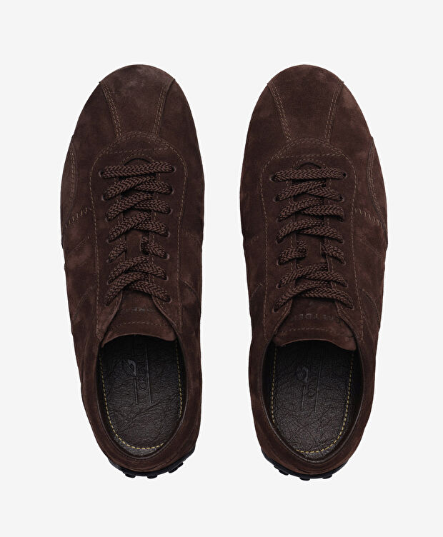 Erkek Kahverengi Hakiki Deri Günlük Spor Ayakkabı - 5