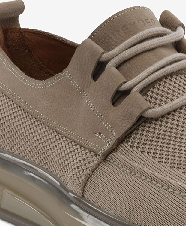 Erkek Bej Casual Ayakkabı - 5